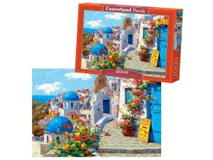 PUZZLE 2000 EL. SPRING IN SANTORINI  CASTORLAND