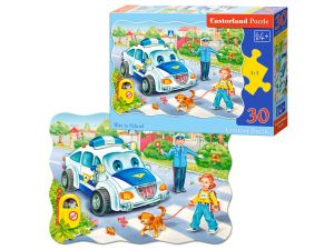 PUZZLE 30 WAY TO SCHOOL  CASTORLAND