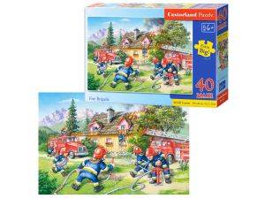 PUZZLE 40 EL MAXI FIRE BRIGADE CASTORLAND