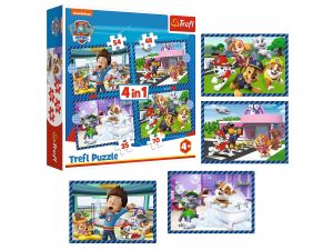 PUZZLE 4W1 PSIE SPRAWY 6503 TREFL