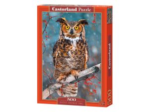 PUZZLE 500 GREAT HORNED OWL