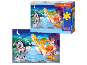 PUZZLE 60 EL. CINDERELLA  CASTORLAND