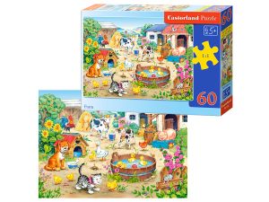 PUZZLE 60 EL. FARM  CASTORLAND 