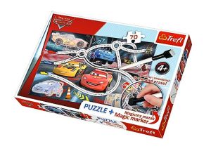 PUZZLE 70 PLUS PISAK DISNEY CARS 2 75110 TREFL 