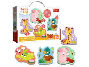 PUZZLE BABY CLASSIC BOBASKOWE ZWIERZĄTKA 1353 TREF