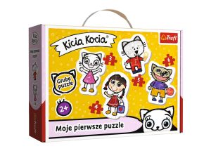 PUZZLE BABY CLASSIC WESOŁA KICI KOCIA 36088 TREFL