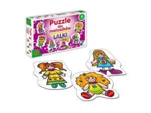 PUZZLE DLA MALUSZKÓW LALKI