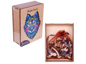 PUZZLE DREWNIANE WILK NO-1006086 NORIMPEX