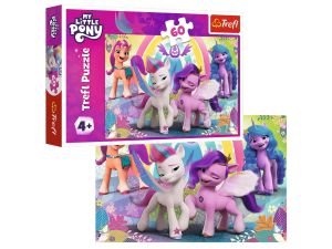 PUZZLE MY LITTLE PONY 60 EL W ŚWI PRZYJAŹNI TREFL 