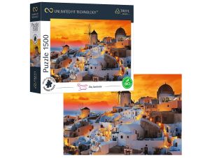 PUZZLE PRIME 1500 ROMANTIC SUNSET SANTORINI TREFL