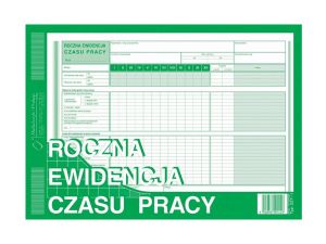 ROCZNA EWIDENCJA CZASU PRACY 527-1