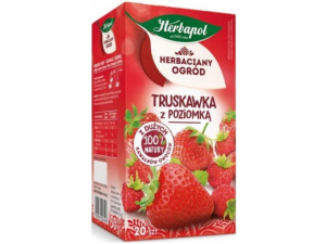 Herbata HERBAPOL HERBACIANY OGRÓD TRASKAWKA Z POZIOMKĄ 20tor.