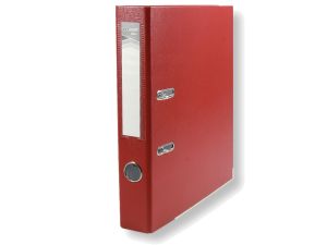 SEGREGATOR Z OKUCIEM A4 5CM BORDOWY PENWORD
