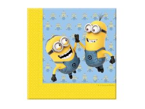 SERWETKI  LOVELY MINIONS 33X33 CM 20 SZT 
