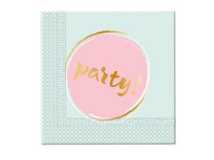 SERWETKI PAPIER. ELEGANT PARTY 33X33CM 20SZT GODAN