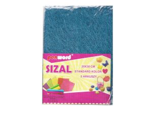 SIZAL W ARKUSZACH STANDARD JASNONIEBIESK 20X30 A'5