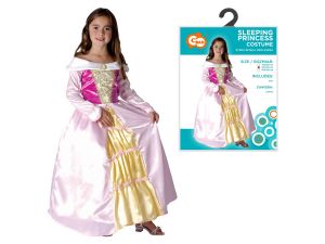 STRÓJ DLA DZIECI ŚPIĄCA KRÓLEWNA ROZM.120/130CM GO