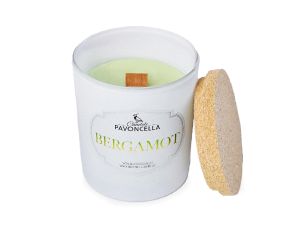 ŚWIECZKA SOJOWA BERGAMOT 135ML PAVONCELLA