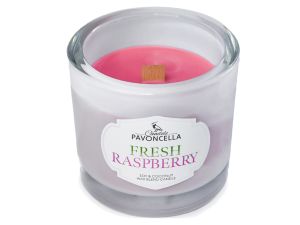 ŚWIECZKA SOJOWA FRESH RASPBERRY 170ML PAVONCELLA