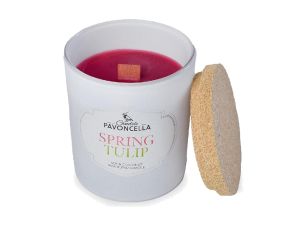 ŚWIECZKA SOJOWA SPRING TULIPAN 135ML PAVONCELLA