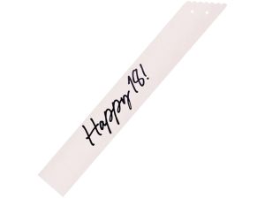 SZARFA HAPPY 18 KREM 76CM PARTYDECO