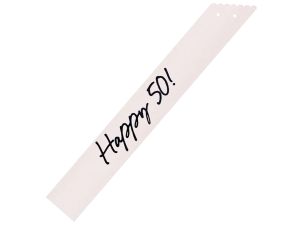 SZARFA HAPPY 50 KREM 76CM PARTYDECO