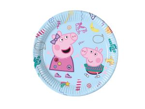 TALERZYK PAPIEROWY PEPPA PIG 23CM 8SZT GODAN