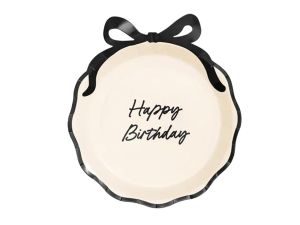 TALERZYKI PAP HAPPY BIRTHDAY Z KOKAR 24CM A'6 PART