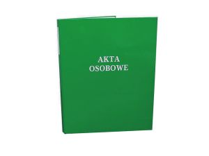 TECZKA DO AKT OSOBOWYCH BINDA WEWNĄTR ZIELONA 9040