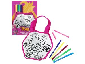 TROLLS MINI TOREBKA DO KOLOROWANIA TRO-4146