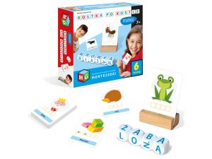 ZABAWKA EDUKACYJNA PISANIE 6 KOSTEK MONTESSORI