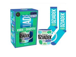 ZESTAW KUBEK I SKARPETKI DZIADEK RZĄDZI DRAGON
