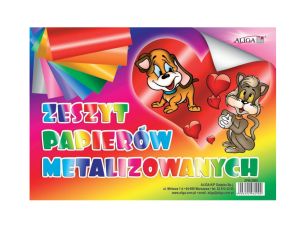 ZESZYT PAPIERÓW METALIZOWANYCH ZPM-2900 B-5 ALIGA