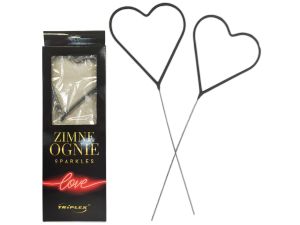 ZIMNE OGNIE TXF--268-1 SERCE ROZM40CM A'2 ALIGA