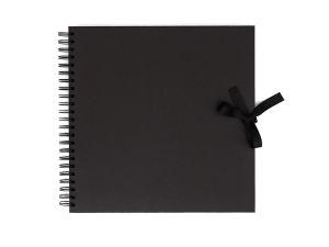 ALBUM DO ZDOBIENIA 30,5CM X 30,5CM CZARNY 40KART