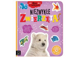 ALBUM Z NAKLEJKAMI. NIEZWYKŁE ZWIERZĘTA