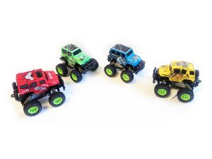 AUTA TERENOWE DUŻE KOŁA SPRĘŻYNKI 8CM YPD-Q59