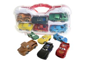 AUTA W WALIZCE WALIZKA GARAŻ 6x SAMOCHODY NA NAPĘD