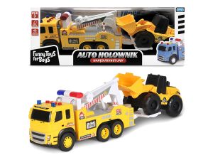 AUTO HOLOWNIK TOYS FOR BOYS ŻÓŁTY ARTYK