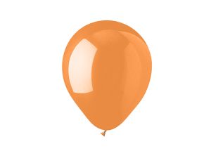 BALON 12 METAL POMARAŃCZOWY A'100  081 ALIGA 