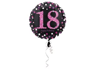 BALON FOLIOWY 18 CALI CI PINK CELEBRATION 18"