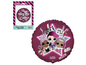 BALON FOLIOWY 18" FX  LOL BORN TO BE BAD