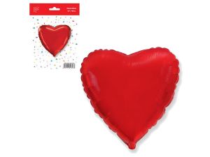 BALON FOLIOWY 18" FX SERCE CZERWONE GODAN