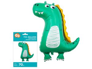 BALON FOLIOWY DINOZAUR 89CM