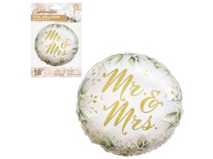 BALON FOLIOWY MR AND MRS 18" GODAN