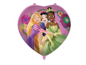 BALON FOLIOWY SERCE PRINCESS LIVE YOUR STORY GODAN
