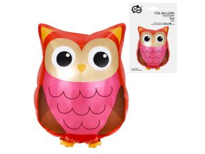 BALON FOLIOWY SOWA 40X35CM GODAN