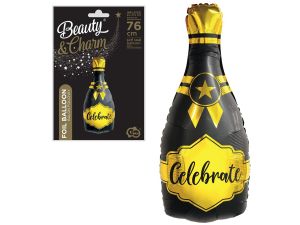 BALON FOLIOWY SZAMPAN CELEBRATE 35X76CM GODAN