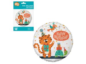 BALON FOLIOWY TYGRYSEK 18" GODAN