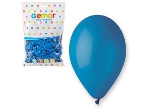 BALON G110 PASTEL 12'' NIEBIESKI  / 100 SZT GODAN